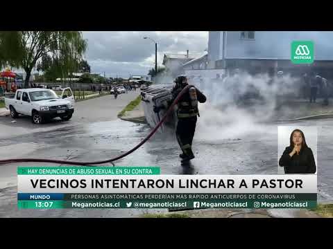 Temuco | Vecinos golpean a pastor evangélico por denuncia de abuso sexual en su contra