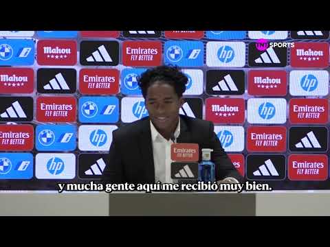 ENDRICK: DESDE PEQUEÑO ME ENCANTA REAL MADRID POR CRISTIANO RONALDO | CONFERENCIA