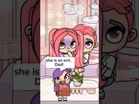 My Dad Kicked Me Out Because Of An Evil Woman | Avatar World Story #avatarworld #tocaboca #shorts