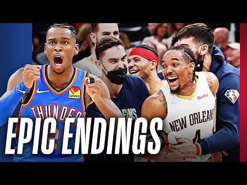 The 10 Most WILDEST Endings Of The 2021-22 NBA Season video clip 