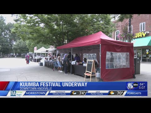 Kuumba Festival underway in downtown Knoxville