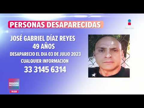 Solicitamos su ayuda para localizar a José Gabriel Díaz  Reyes | Imagen GDL con Fabiola Anaya