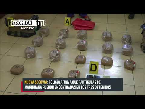 Incautan más de 70 libras de marihuana en Ocotal, Nueva Segovia - Nicaragua