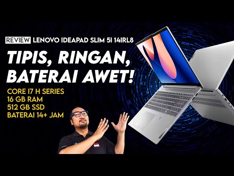 Laptop Ringkas, Kencang, Baterai Awet! Review Lenovo IdeaPad Slim 5i 14IRL8 (2023)