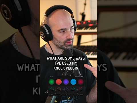 Using the KNOCK Plugin on parts of your track other than drums 🤯 #shorts