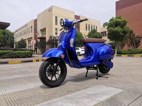 Retro Classic Vespa Style electric scooter