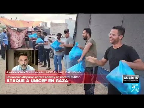 José Vera: 'La ayuda está en la puerta de Gaza, a 10 minutos de donde los niños pasan hambre'