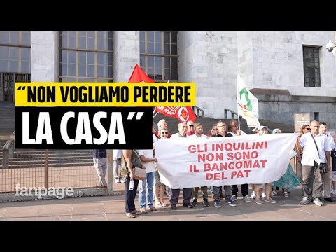 "Sfrattano chi ha sempre pagato l’affitto per fare b&b”: protestano gli inquilini del Trivulzio