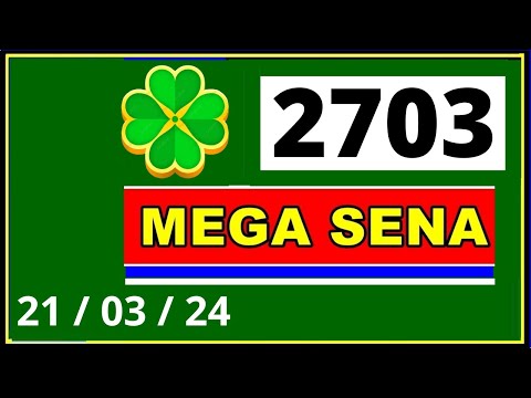 Mega sena 2703 - Resultado da Mega Sena Concurso 2703