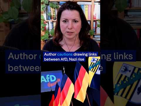Author says AfD gains historic, but history not repeating itself | DW News