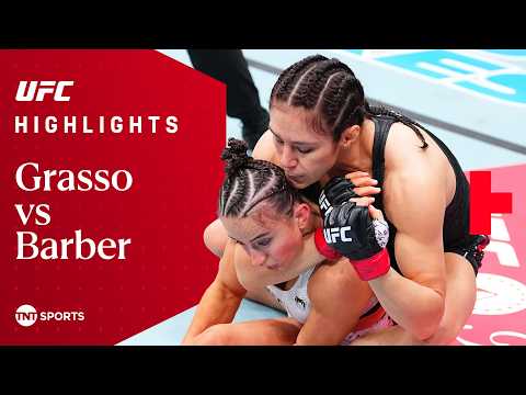 KO OF THE YEAR?! 🤯 | Alexa Grasso vs Maycee Barber | #UFCSeattle Fight Night Highlights