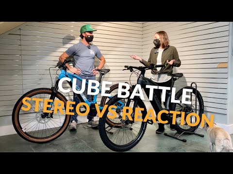 Battle of the Cube E-Bikes: Full Suspension Stereo vs Hardtail Reaction