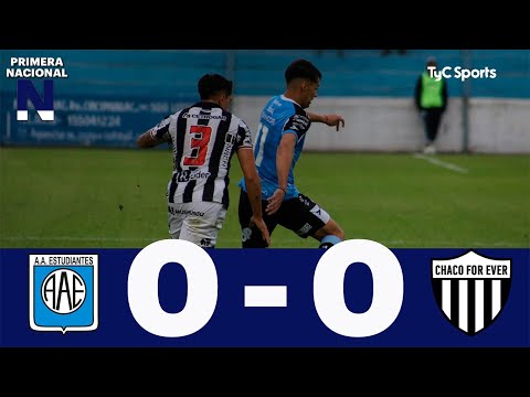 Estudiantes (RC) 0-0 Chaco For Ever | Primera Nacional | Fecha 36 (Zona B)