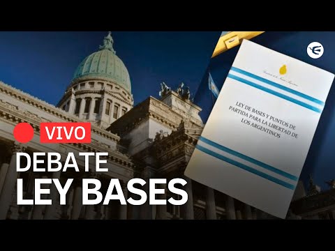 VIVO  Ley Bases: DEBATE DE COMISIÓN - Cámara de Diputados Argentina | Congreso de la Nación
