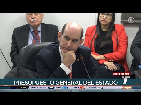 Ministro Chapman presenta modificaciones a proyecto de ley de Presupuesto 2025