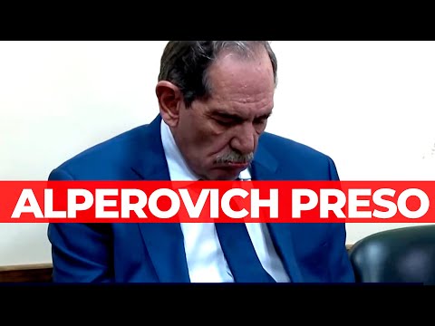 ALPEROVICH PRESO: FUE CONDENADO A 16 AÑOS DE PRISIÓN POR ABUSO SEXUAL