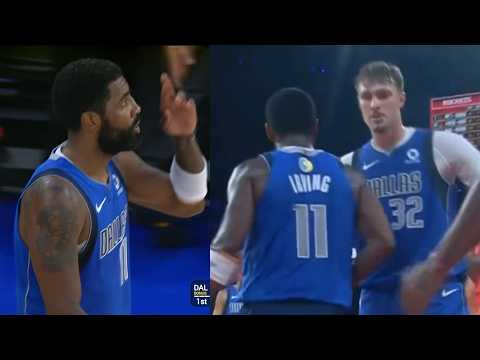 Kyrie Irving back COOKING in first ever game with Cooper Flagg vs Rockets
