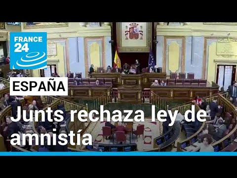 Junts rechaza ley de amnistía en España y paraliza su trámite en el Congreso • FRANCE 24 Español