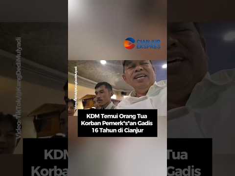 KDM Temui Orang tua Korban P*m3rk*s*an di Cianjur #kangdedymulyadi #kdm #shorts