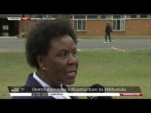 Extreme Weather | Storm damages infrastructure in Mkhondo