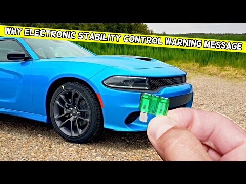 Why Dodge Charger Electronic Stability Control Warning Message