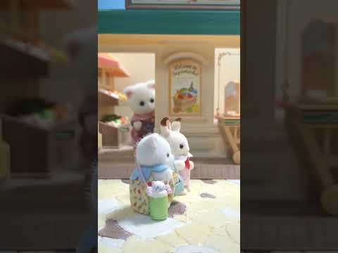 【シルバニア】👒なかよし赤ちゃんセット-通園-🎒〈公式〉#shorts #シルバニアファミリー #miniature