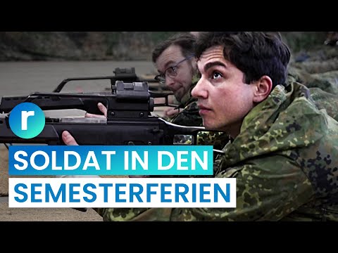 Er will im Notfall helfen: Student wird Reservist | reporter