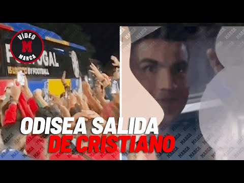 Lamentables insultos a Leo Messi, cargas policiales… y saludo final de Cristiano Ronaldo I MARCA