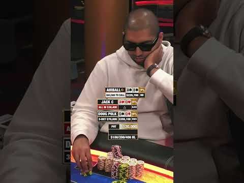 New Video from Doug Polk Poker: All-in with Pocket Queens #poker #shorts