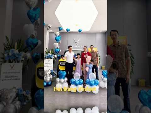 Lễ bàn giao xe VF3 màu vàng đến quý khách hàng chị Khánh Tâm - Đông Anh