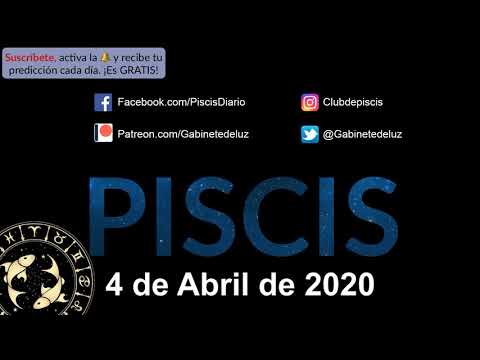 Horóscopo Diario - Piscis - 4 de Abril de 2020