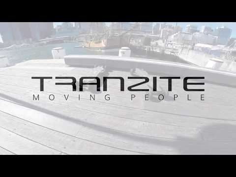 Tranzite - GT Black Electric Skateboard in Darling Harbour, Sydney