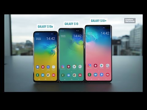 Meet the Samsung Galaxy S10 range