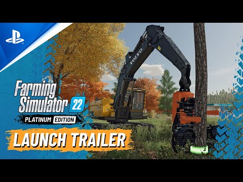 Farming Simulator 22: Platinum Edition - Launch Trailer | PS5 & PS4 Games