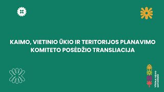 Kaimo, vietinio ūkio ir teritorijos planavimo komitetas