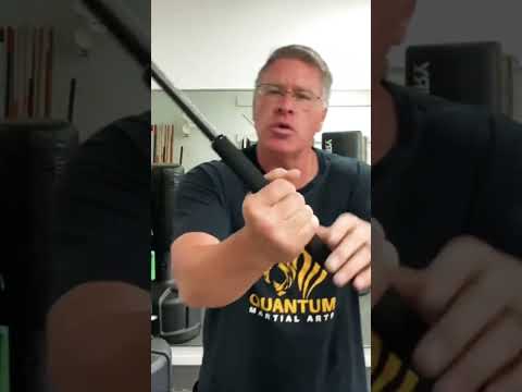 Biggest mistake beginners make in stick fighting for self defense #shorts