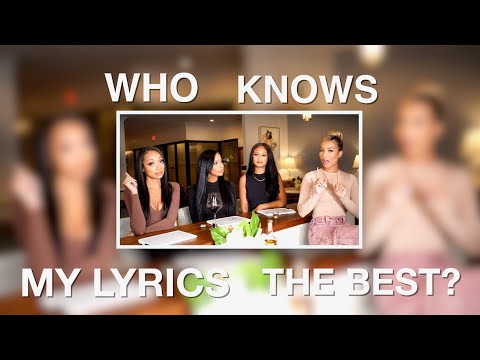 Who Knows My Lyrics Best? My Mom, Sister, or Best Friend? Loser takes shots **HILARIOUS!**