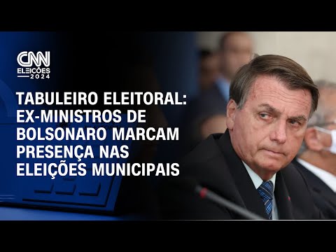 Tabuleiro Eleitoral: ex-ministros de Bolsonaro marcam presença nas eleições municipais| NOVO DIA