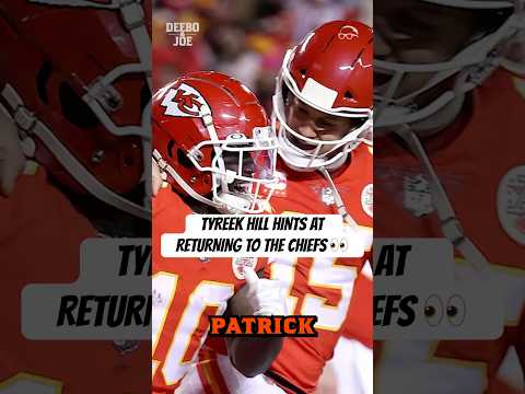 #TyreekHill hints that he wants to return to #PatrickMahomes and the #Chiefs 👀 #DeeboAndJoe