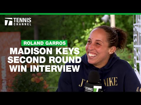 Madison Keys Feeling Confident On Clay | 2024 Roland Garros Second Round