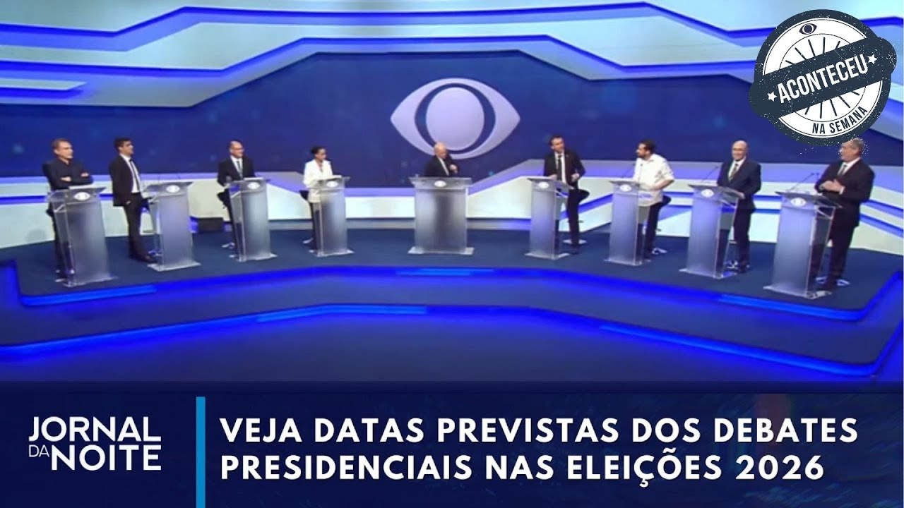Veja datas previstas dos debates presidenciais na Band nas eleições de 2026 | Aconteceu na Semana