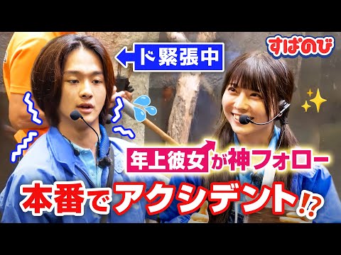 【シゴデキin動物園】最終日!3日間ずっと隣で練習してきた、きんりの&おうあおカップル。支え合いでショーを成功させられる!?🫣思わず涙するメンバーも😢|すぱのびはABEMAで