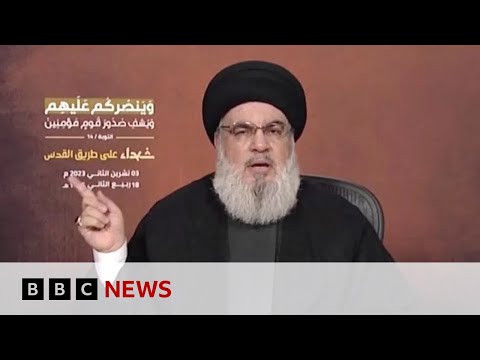 Hezbollah leader says Hamas attacks on Israel were ‘100% Palestinian’ - BBC News