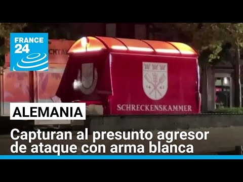 Un capturado tras ataque con arma blanca en festival en Alemania