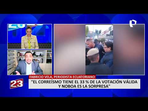 Fabricio Vela: “Daniel Noboa ha sido la gran sorpresa de esta campaña electoral”