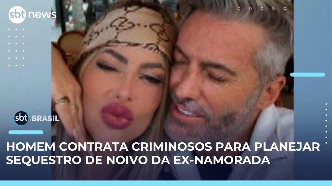 Polícia pede prisão de suspeito de “contratar” sequestro de noivo da ex-namorada | #SBTBrasil