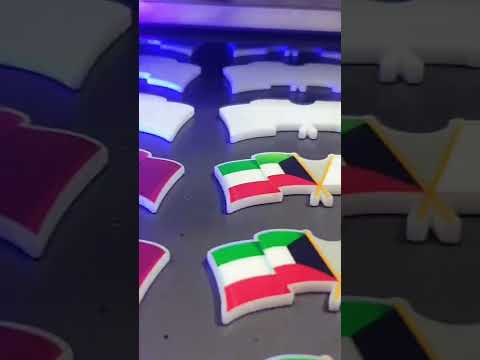 Acrylic Flag Tag Printing on Uv @qatarpress