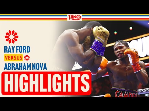 Ray Ford DOMINATES Abraham Nova | FIGHT HIGHLIGHTS
