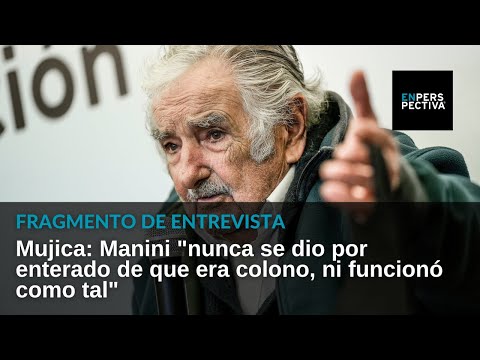 Mujica y la cuestión de si Manini es colono: Hay una realidad jurídica y una real, que es otra