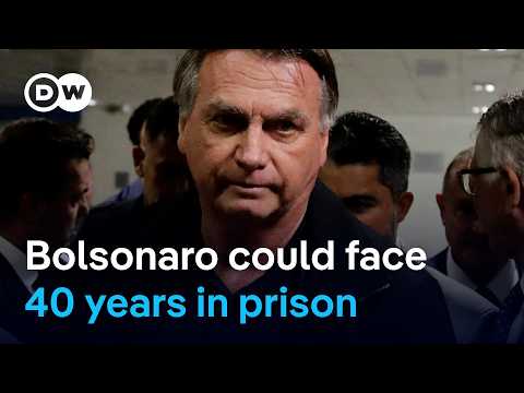 Ex-President Bolsonaro charged over alleged far-right coup to seize power in Brazil | DW News